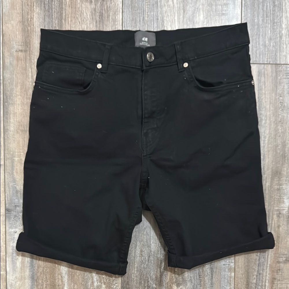 H&M Men's Dark Jean Shorts